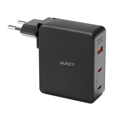 AUKEY Punjač PA-B7O, 1xUSB-A, 2xUSB-C, 140W GaN