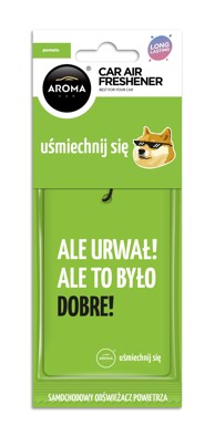 AROMA CAR Osvježivač zraka za auto LETS SMILE Pomelo