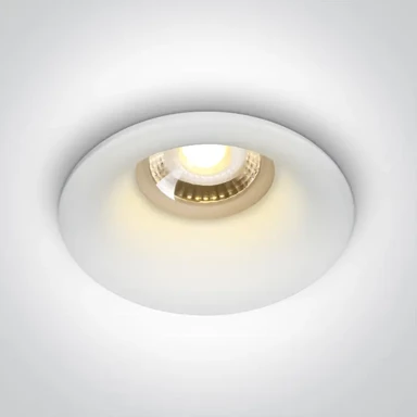 ONE LIGHT Ugradbena svjetiljka 1×gu10/50w/mr16 ip20 bijela dm10105dg/w