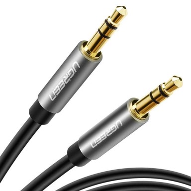 UGREEN Audio kabel 10737, 5 m, 3.5 mm, crni