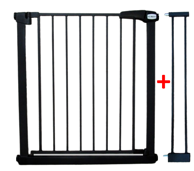 S1 Zaštitna ograda za djecu S1, 79-94 cm, crna