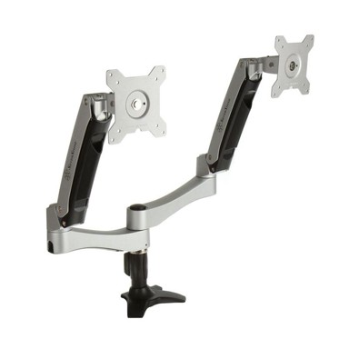 SILVERSTONE Nosač SST-ARM22SC za dva monitora, srebrni SST-ARM22SC