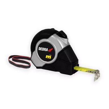 DEDRA Metar 3m/16mm, kl. I, auto-lock, magnet, gumeno kućište