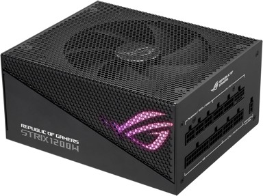 ASUS Napajanje Rog Strix 1200G Aura Edition, 1200W, ATX 3.0, 135mm ventilator, 80+ Gold, modularno