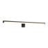 TRIO Mat crna LED zidna lampa (duljina 60 cm) Lino 