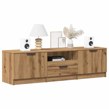 TV Ormarić Artisan hrast 140x35x40 cm izrađeno drvo