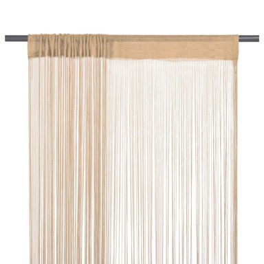 Končane zavjese 100x250 cm, bež