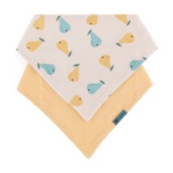 PETITEMARS Luke marama podbradak 3m+ 2 kom, Beige Pears/Intense Ochre