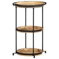 Bočni stolić Ø55x83 cm od masivnog drva manga