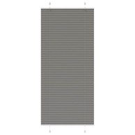 Plisirana roleta antracit 90x200 cm širina tkanine 89,4 cm