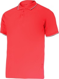 LAHTI PRO Polo majica, 190 g/m², veličina 3XL, crvena