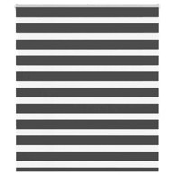 Zavjesa zebra crna 120x150 cm širina tkanine 115,9 cm poliester