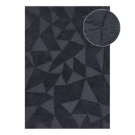 FLAIR RUGS Sivi vuneni tepih 230x160 cm Shard 