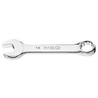 NEO TOOLS Kratki okasto-viljuškasti ključ, 14 × 113 mm