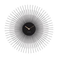 KARLSSON Zidni sat Peony ø 45 cm, crni