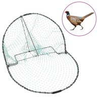 Zamka za ptice, 50 cm, čelična, zelena