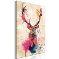 Slika Watercolor Deer Vertical 80x120