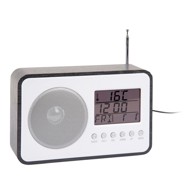 KARLSSON Digitalna radio budilica FM Radio, prirodna