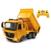 JAMARA Kamion kiper na daljinsko upravljanje Mercedes Arocs, žuti, 1:20
