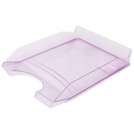 OFFICE PRODUCTS Ladica za spise, prozirno ljubičasta