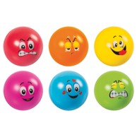 BRUNNEN Loptica antistres Smiley 10-27357, fi-6 cm, sortirano