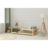 ADEKO Dječji krevet od masivnog bora 120x200 cm u prirodnoj boji Mila CPW 
