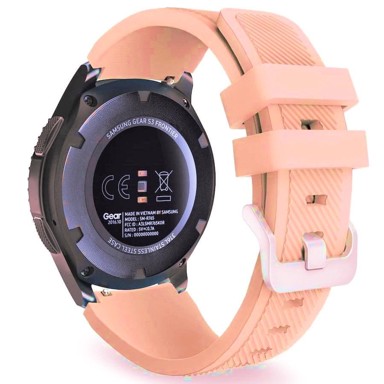 B-STRAP Silicone Sport remen za Samsung Galaxy Watch 3 45mm, sand pink