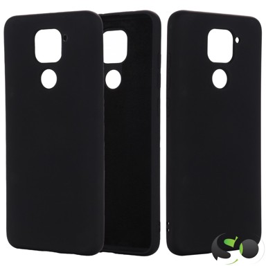 HQ Premium Quality Protuklizna silikonska maskica za Xiaomi Redmi Note 9 Mat Crna