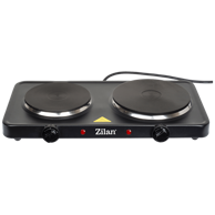 ZILAN Električno kuhalo ZLN2181 (ZLN2180/BK), 2500 W, dvostruko, crno