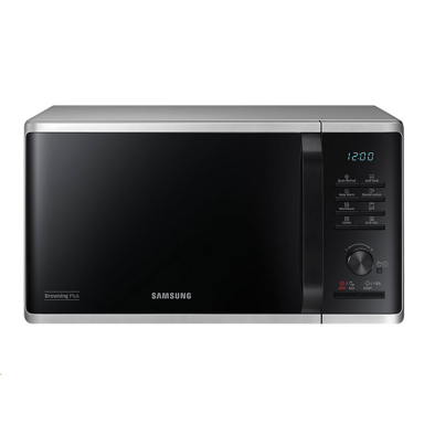 SAMSUNG Samostojeća mikrovalna pećnica s grilom MG23K3515AS, 23 l, 800 W, crna/srebrna