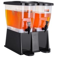 VEVOR Dvostruki dispenzer za piće, 2 × 11,3 L, sa stalkom