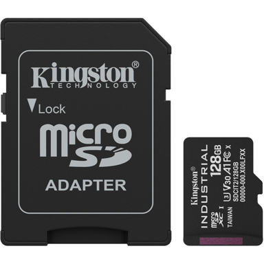 KINGSTON Memorijska kartica Industrial, 128 GB, MicroSDXC, UHS-I, Class 10