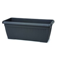 PLANA Žardinjera Mediteran maxi 60 cm antracit