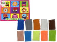 Umjetnički set plastičnog gline s 10 boja