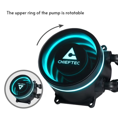 CHIEFTEC Vodeno hlađenje Iceberg 360, 360 mm, A-RGB, za Intel, AMD