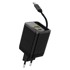 DUDAO Punjač zidni USB-C + USB-A GaN 67W s kabelom, crni