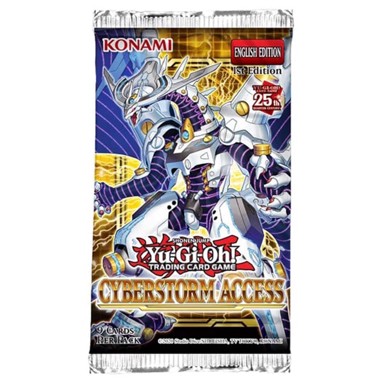 Yu-Gi-Oh Set karata 9/1 paketCyberstorm Acces Booster