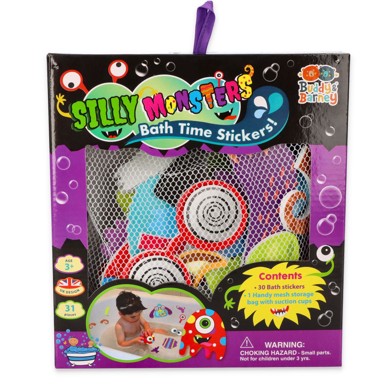 Naljepnice za kupanje, čudovišta