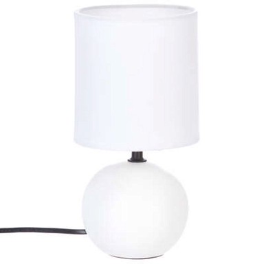 ATMOSPHERA Stolna lampa Timeo E14 60W , 25 cm, mat bijela