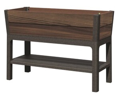 KETER Visoka gredica Deco, orah