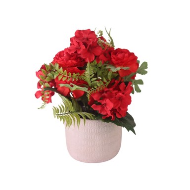 Cvjetni aranžman vodootporni u posudi, 26x26 cm