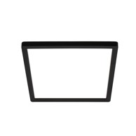 BRILO LED Plafonjera, 16W, 1900lm, 4000K, crna