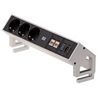 BACHMANN Ugradna utičnica 3xSchuko 2xCAT6 HDMI USB 3.0 1,5 m
