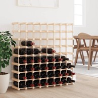 Stalak za vino za 42 boce, 68,5 x 23 x 68,5 cm, masivna borovina