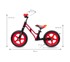 KIDWELL Bicikl bez pedala Comet za djecu, crno-crveni