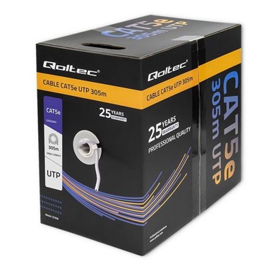 QOLTEC Mrežni kabel UTP CAT5E, 50358