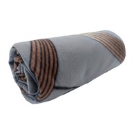 JAHU COLLECTIONS Siva deka od flisa, 150x200 cm, Gold Ribbon