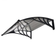 VEVOR Nadstrešnica za vrata, 965x1017x275 mm, siva