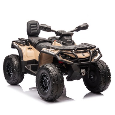 LEAN TOYS Dječji quad na akumulator Outlander, 4x4, khaki