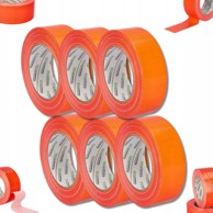 TOOLSPACE Fasadna traka za žbukanje 38 mmx50 m 6 komada, narančasta